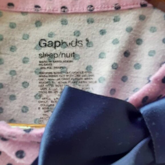 Pink Polka Dot Girls Sleepwear Gown – GapKids – Size US OS - Picture 8 of 8